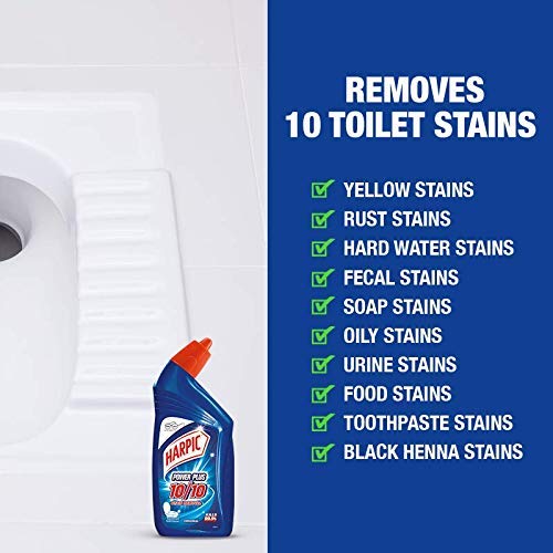 Image of Harpic Power Plus Toilet Cleaner (Orange), 900 ml