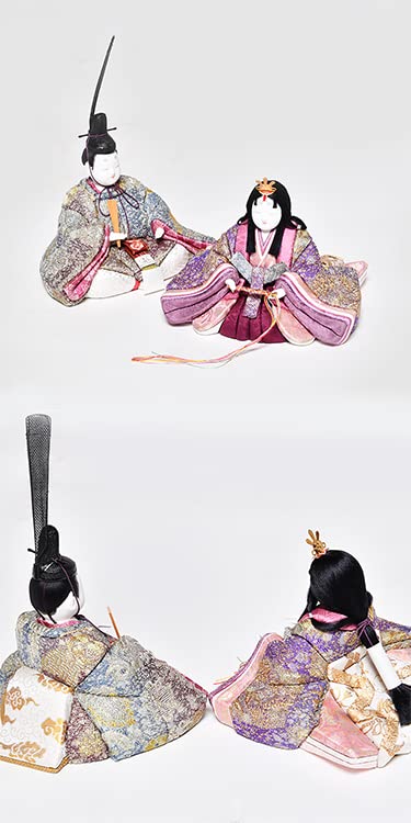 【美品】雛人形 親王飾り 江戸木目込人形 慶雲雛 セット Amazon.co.jp: 【江戸木目込】【木目込】木目込／親王飾木目込人形：慶
