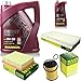 Produktbild QR-PARTS 69106817 Filter Set Inspektionspaket 6 Liter MANNOL Motoröl Energy Combi LL 5W-30 API SN/CF MANN-FILTER Luftfilter Innenraumfilter Ölfilter