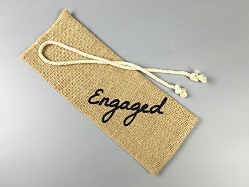 Oyamihui Engagement Gifts For Couples Bride Gifts Bride To Be Champagne Engaged Wine Bag #TOP7