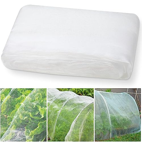 WAIZHIUA Filet de protection contre les insectes, 2,5 x 10 m, maille fine, filet de protection contre les insectes de jardin