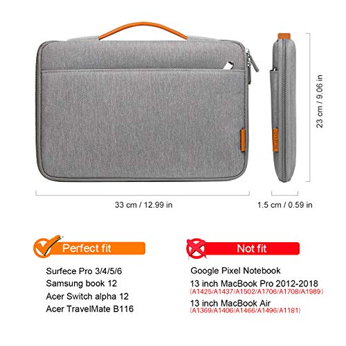 Inateck 12.3 Inch Sleeve Compatible Microsoft New Surface Pro 2018