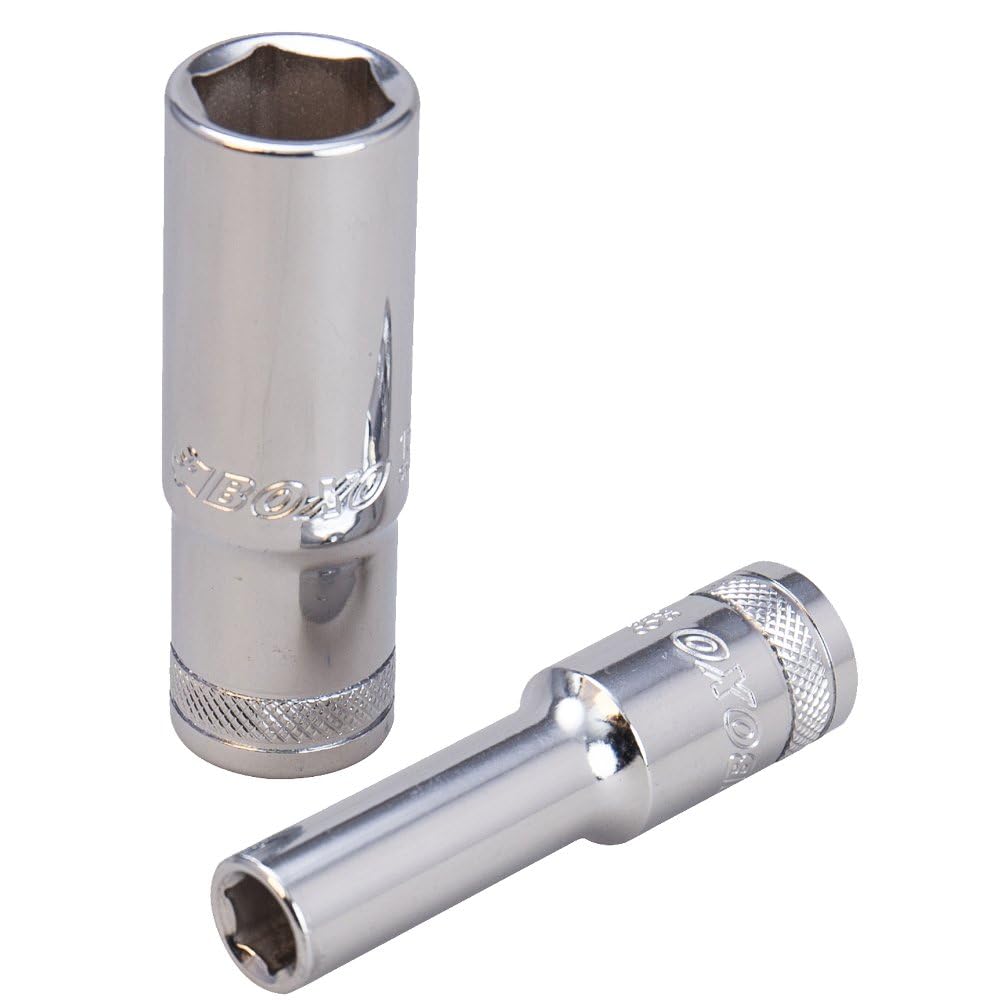 Boxo 3/8" Drive Deep Socket 13Mm 6 Point 64Mm In Height. Sk3062-13L