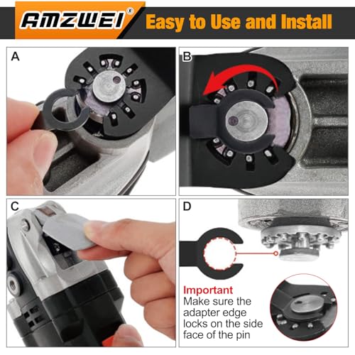 16PCS Titanium Multitool Blades Set – Extra Long Oscillating Saw Blades & Multi Tool Accessories for Wood, Metal, Nails & Drywall Cutting | Universal Compatible with DeWalt, Makita, Dremel and More 6 16PCS Titanium Multitool Blades Set – Extra Long Oscillating Saw Blades & Multi Tool Accessories for Wood, Metal, Nails & Drywall Cutting | Universal Compatible with DeWalt, Makita, Dremel and More - Image 6