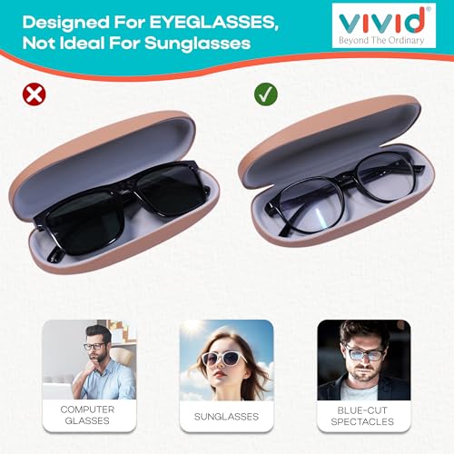 Image of Unisex Lightweight Specs Hinge-Spring Eyewear Dabbi Metal Hard Case Cover