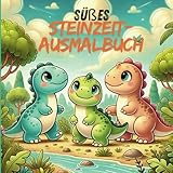 Süßes Steinzeit Ausmalbuch - Lisa Pietschmann 