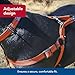 Coastal Pet K9 Explorer Reflective Adjustable Padded Dog Harness - Plush Chest Pad for Comfort - No-Pull Dog Harness for Small and Large Dogs - Berry - 5/8