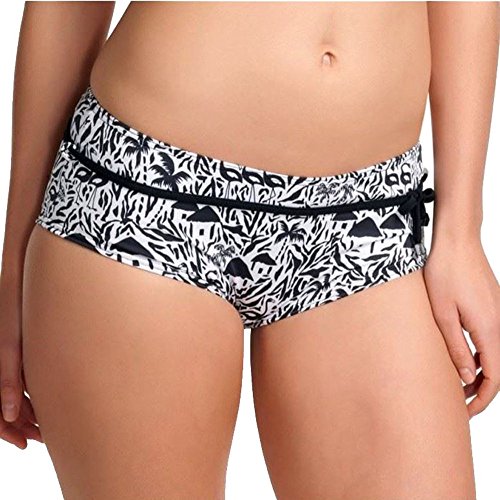 Freya Swim Womens La Bamba Low Rise Bikini Short size Large in Black