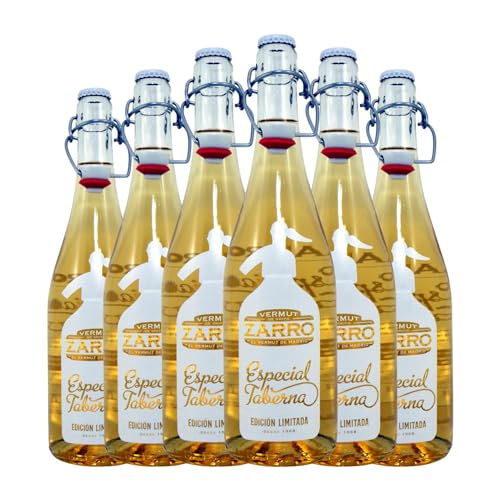 Vermut Sanviver Zarro Blanco Especial Taberna 75 cl (Caja de 6 Botellas de 75 cl)