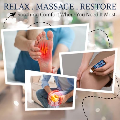 Image of Frankincense and Myrrh Essential Oil Roll-On - 100% Pure Natural and Prediluted Oil Blend, Aromatherapy Massage Oil, Anointing Oil, Frankincense and Myrrh Body Oil for Relaxation & Daily Self-Care