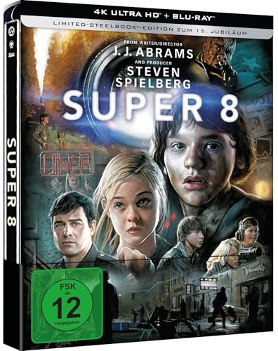 Super 8 (Neuauflage) – 4K Steelbook (UHD + Blu-ray Disc)