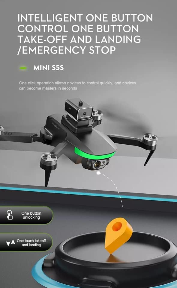 Miniatura 6 de Dron IS5S  ISPEKTRUM  Sistema de evitación de obstáculos con cámara dual 6K HD 360, retorno automático avanzado, modo sin cabeza, giro 360, vuelo de