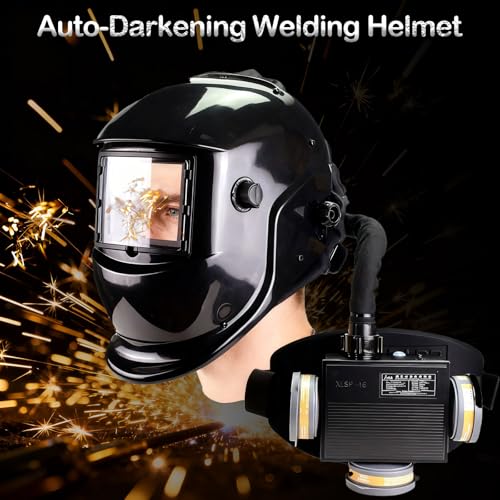 True Color PAPR Welding Helmet with Fan