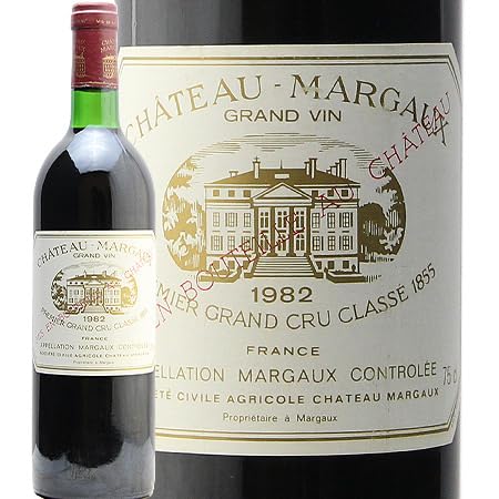 Château シャトーマルゴー 1982 赤ワイン 750ml 1982年