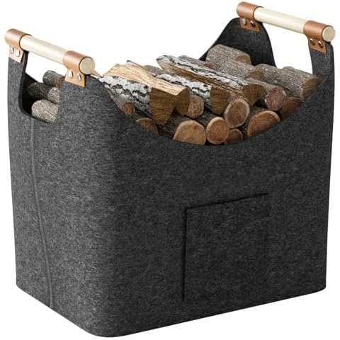 Estefanlo Large Capacity Log Basket Cover