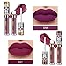 Ownest 6 Color Lipstick Set,Skull Face Matte Velvet Lip Gloss,Long Lasting Waterproof Lipstick Set-6pcs