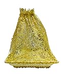 Gift Basket Tray With Glitter Net Cover Empty Hamper Decorate Wedding Birthday...