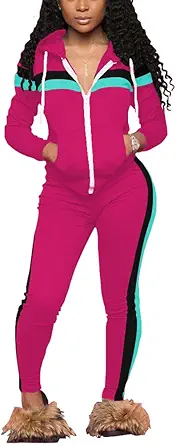 Nimsruc Two Piece Outfits For Women Jogging Suits
