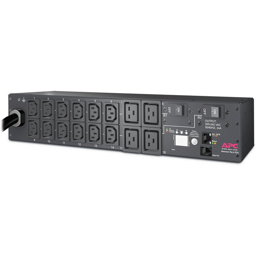 Amazon.com: APC Netshelter Rack PDU, AP7811B, Metered, 5kW, 30A