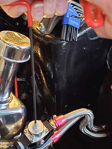 Eklind 50918 Cushion Grip Hex Allen Wrench T-Handle Key Combo- 9In Inch/Mm (2 Sets 18Pc) W/ Stand #TOP2