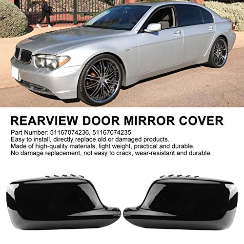 Capuchon de rétroviseur E46 325Ci coque droite gauche compatible E65 E66 pièce 51167074236