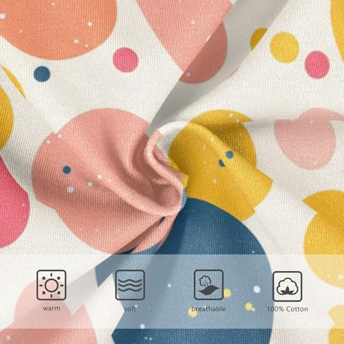 KLL Cute Colorful Irregular Polka Dot Baby Boys Cotton Underwear Cute Undies3