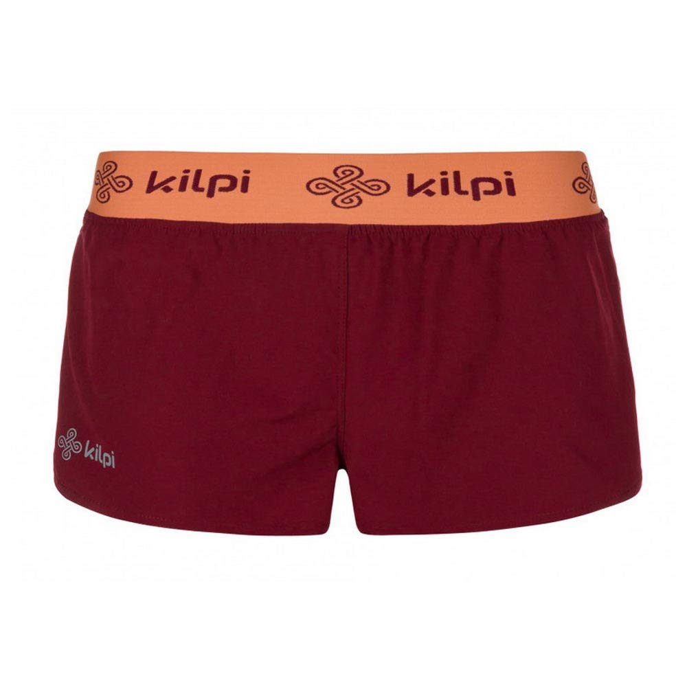 Women's Irazu Running Shorts Dark Red Size UK 12