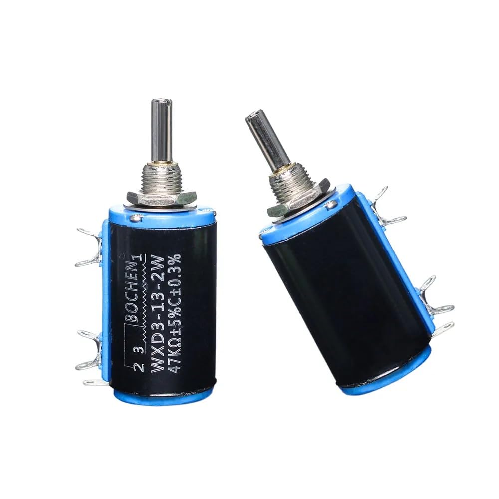 1PCS 10KR 10K Ohm Potentiometers WXD3-13 2W 5 Ring Multi