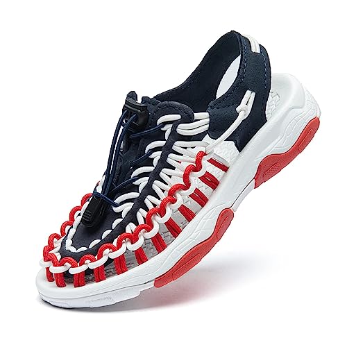 [SOARHOPE] �L�b�Y �X�|�[�c�T���_�� kids sandals �q�� ���񂾂� ���̎q �j�̎q �A�E�g�h�A �L�����v �r�[�` �T���_�� ���V�� �u���[���b�h 23.5 cm