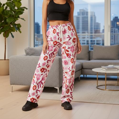 Image of dockstreet Women's /Unisex ONESOPEN Bottom Drawstring Pure Cotton Stretchable Baggy Jogger Pants || for Similar Baggy Look Order a Size or Two Large Than Your Usual Size