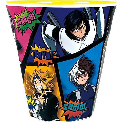 ティーズファクトリー 僕のヒーローアカデミア メラミンカップ ブロック 約H9.1×φ8.8cm MH-5580839BL