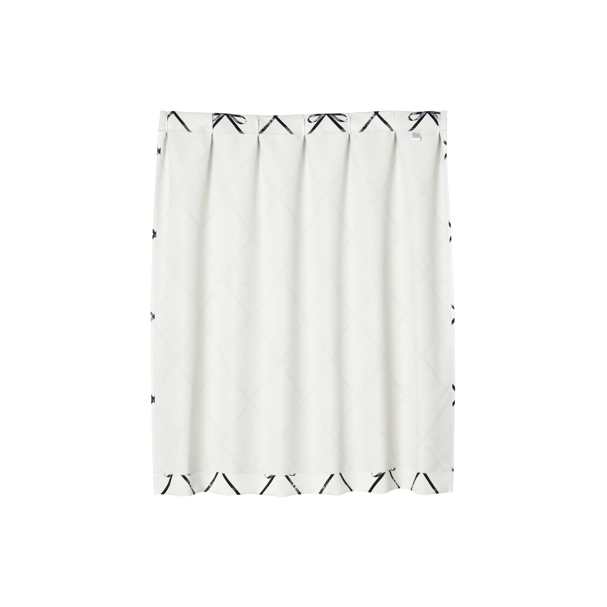 Francfranc】リボナ カーテン ブラック ドレープ 【公式通販】