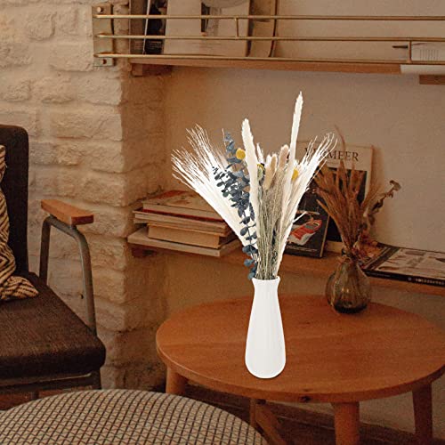 SEWACC 1 conjunto de palhetas artificiais flores secas pampas grama plumas falsas pampas grama buquê