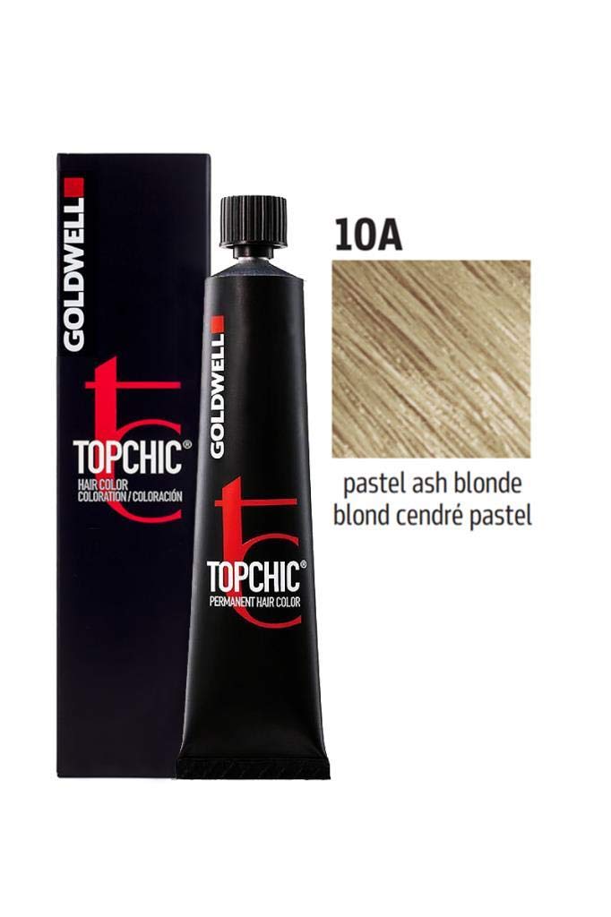 Goldwell Topchic Hair Color Colore Per Capelli Permanente Professionale Per Tutti I Tipi Di Capelli 3n 60 Ml - Foto 4