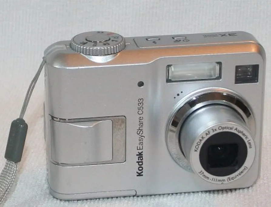 Kodak EasyShare C533 シルバー ケース付き Amazon.com : Kodak Easyshare C533 5 MP Digital Camera with