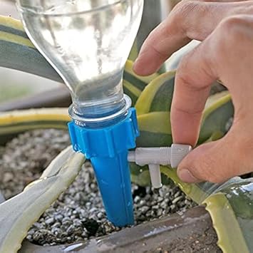 Dabster Drip Irrigation kit for Home Garden, Self-Watering Spikes for Plants