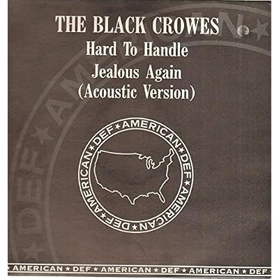 THE BLACK CROWES, side A hard to handle, side B stare it cold, DEFAP 10, PICTURE VINYL, 12''LP