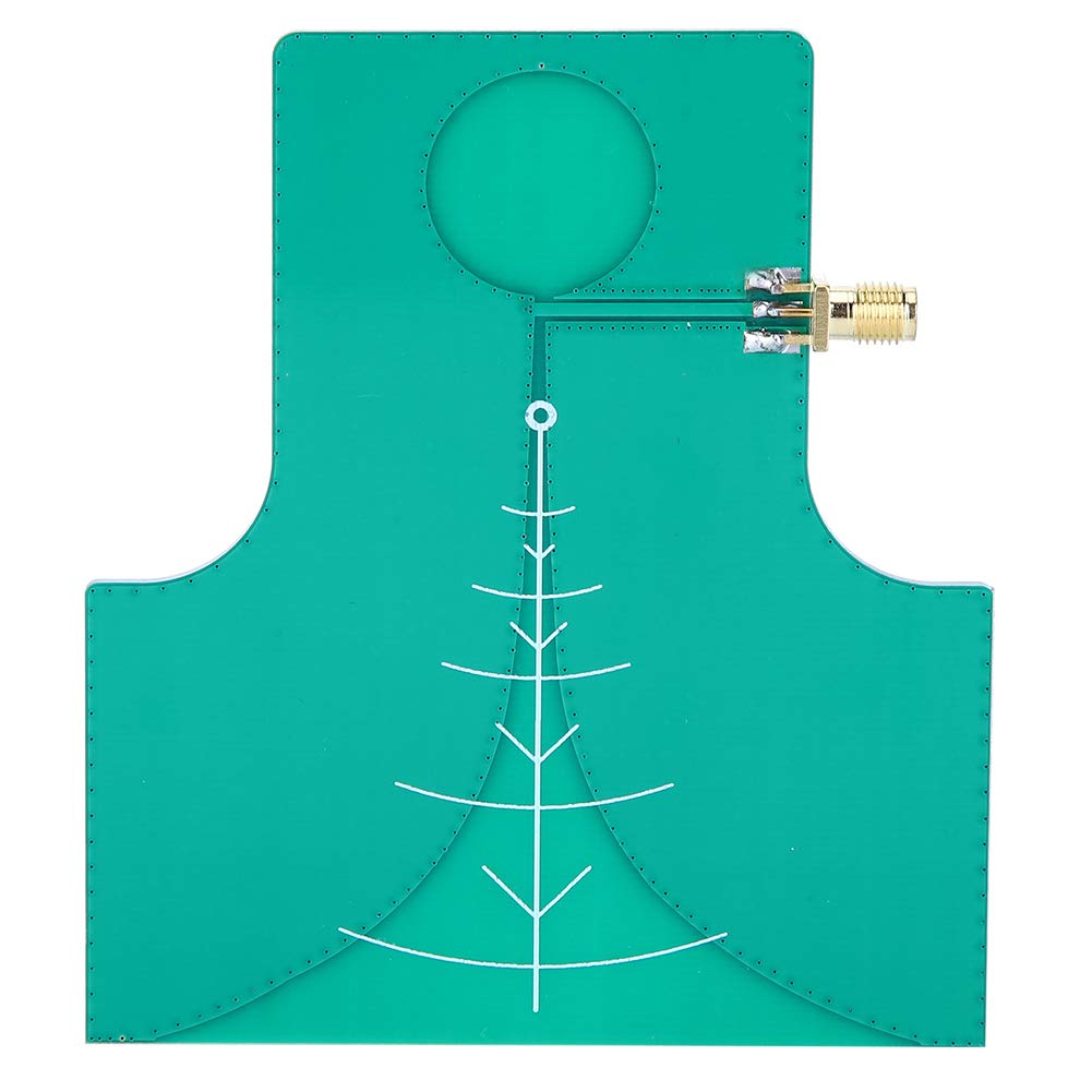 Broadband Module, Directional High Gain Board Lightweight UWB 1.4‑10.5GHz 2.4G + Antenna, Linear Polarization, for UWB Positioning, GPS Navigation, WiFi