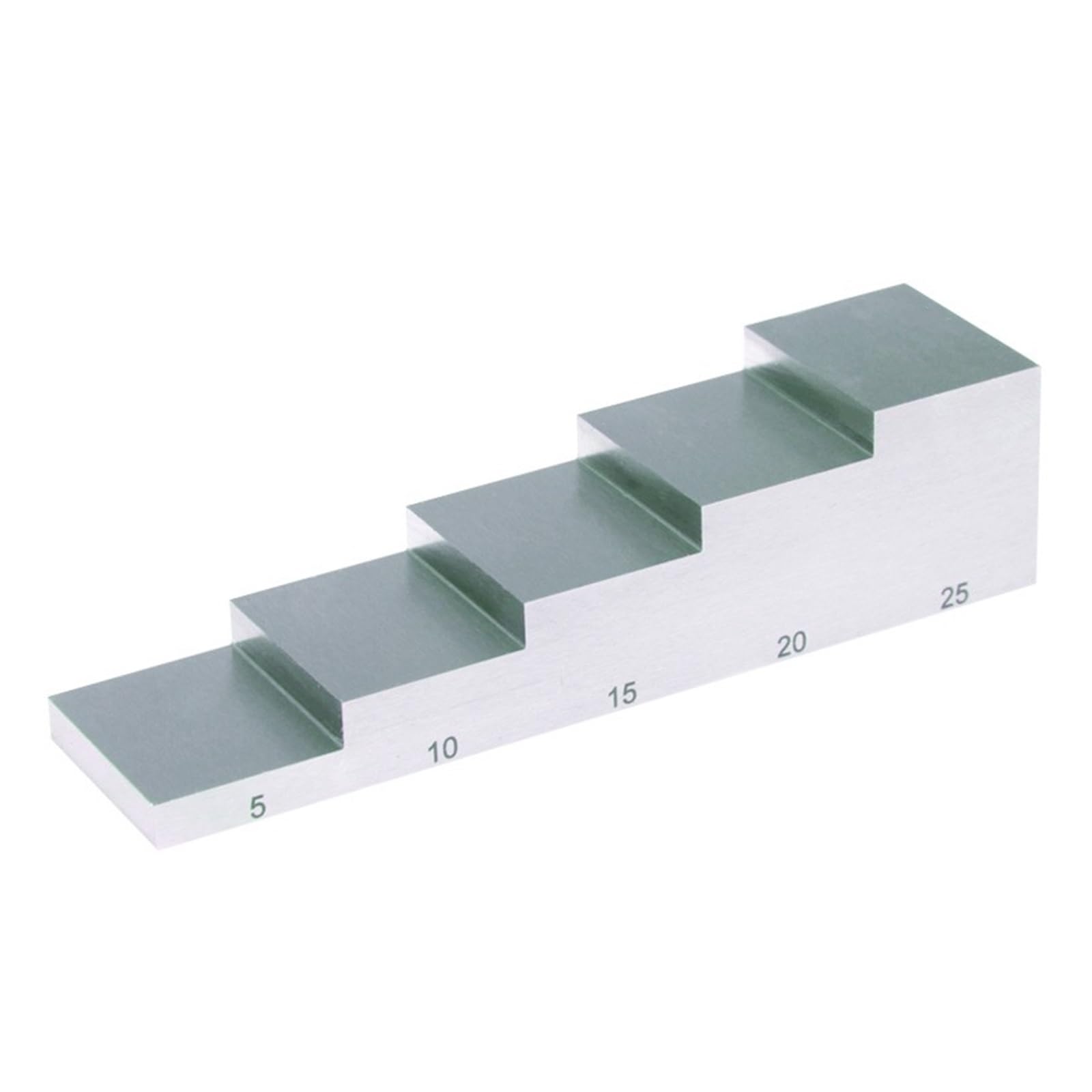Blocchi di calibrazione a ultrasuoni standard con passo metrico Macchinisti e metalmeccanici(5-Step2.5-12.5)