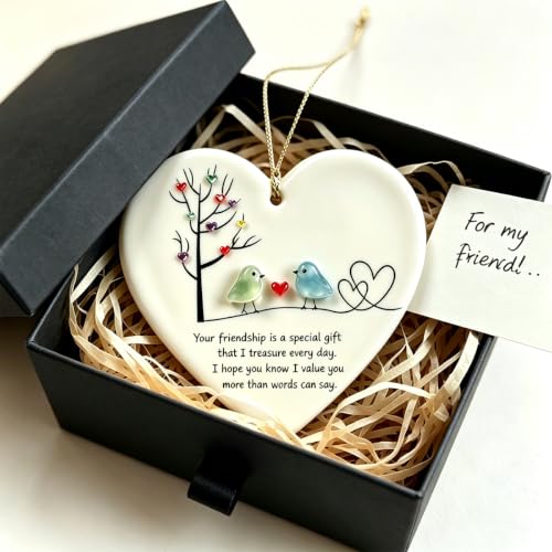 Friendship Sea Glass Keepsake Gift for Best Friend
