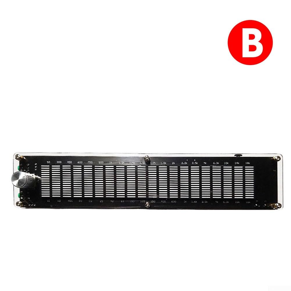 Display a LED con livello audio, indicatore di spettro musicale equalizzatore per DSP, analizzatore di spettro audio musicale, misuratore VU Display a LED con USB (con per DSP)