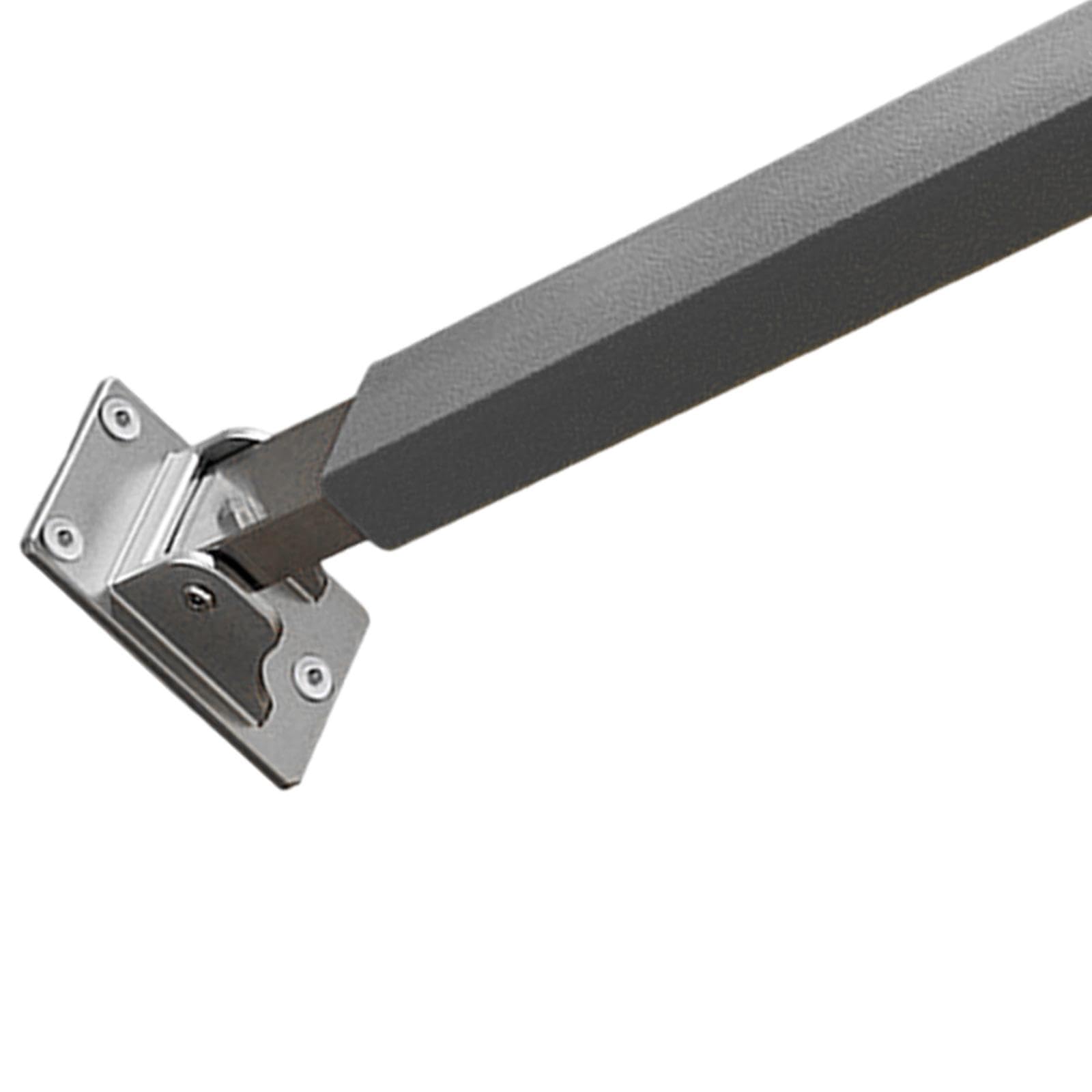Barra de Baño Antideslizante Plegable Pasamanos para Mayores Y Discapacitados Soporte Portátil Fácil de Instalar en Baño Ergonómic, Gris