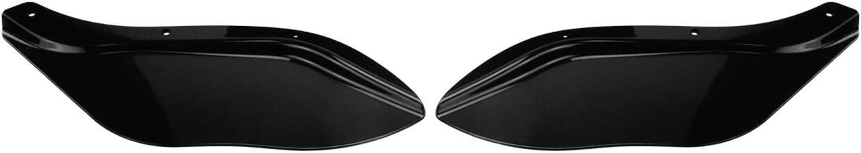 Fairing Air Deflectors Side Wing Windshield Side Cover Fit for Harley Touring Electra Glide 1996-2013 Black