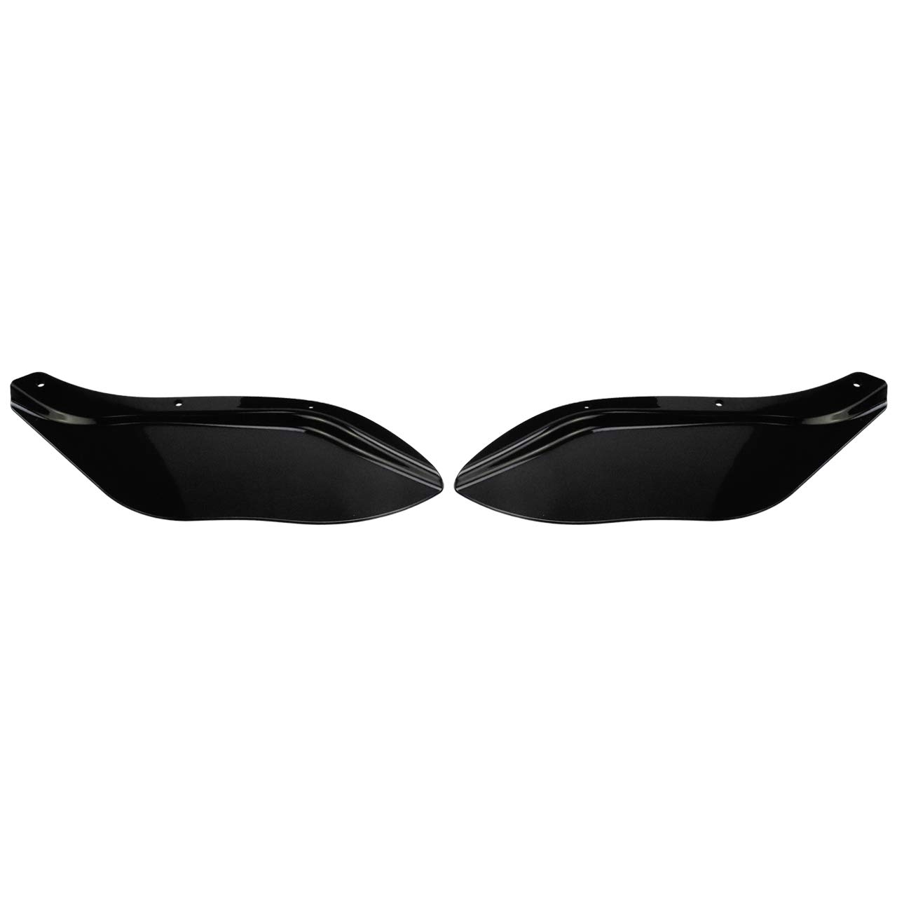 Ailes Latérales Déflecteurs D'air Pour Harley Touring FLHR FLHT FLHX 1996-2007 - Noir ABS