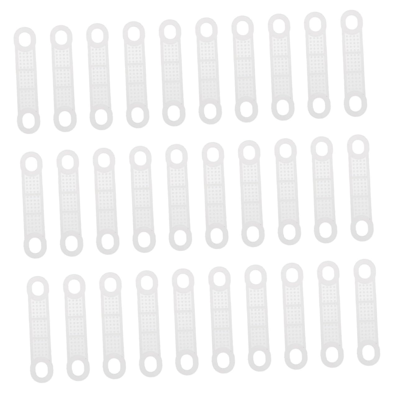 HOOTNEE Silicone Strips for Hangers Anti Skid Tape Strips for Clothing Hangers