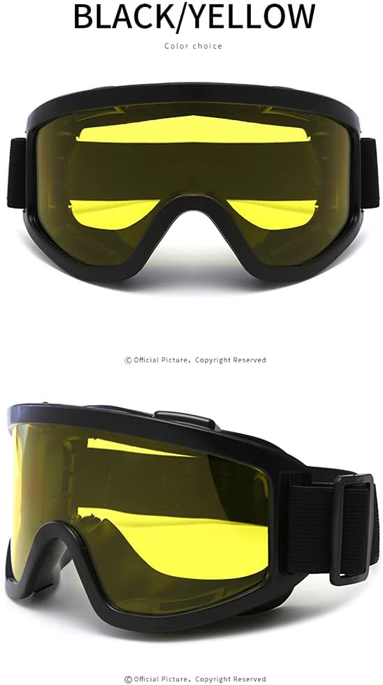 Outdoor Sports Ski Glasses Anti Glare Glasses Men's Riding Sunglasses Motorcycle Protective Glasses