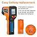 Upgrade 2023 Laser Infrared Thermometer Non-Contact Digital Temperature Gun, -58℉～1112℉(-50℃～600℃) IR Thermometer for Industrial, Kitchen Cooking, Automotive, HVAC (Not for Human Body Temp)