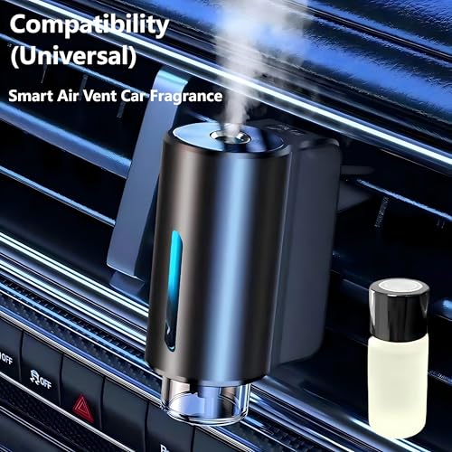 Image of Car Air Freshener Refills - Set of 6 (10 ml each), Universal Fit for Air Vent Smart Car Fresheners (Vanilla)
