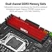 SHANGZHAOYUAN B85M PRO LGA 1150 Motherboard with 2 * 8GB 1600MHz DDR3 RAM, Support 4th Gen Intel Core i7 i5 i3/Pentium/Celeron (PCIe 3.0, NVME M.2, SATA 6Gb/s, VGA/DVI/HDMI-Compatible, Gigabit LAN)