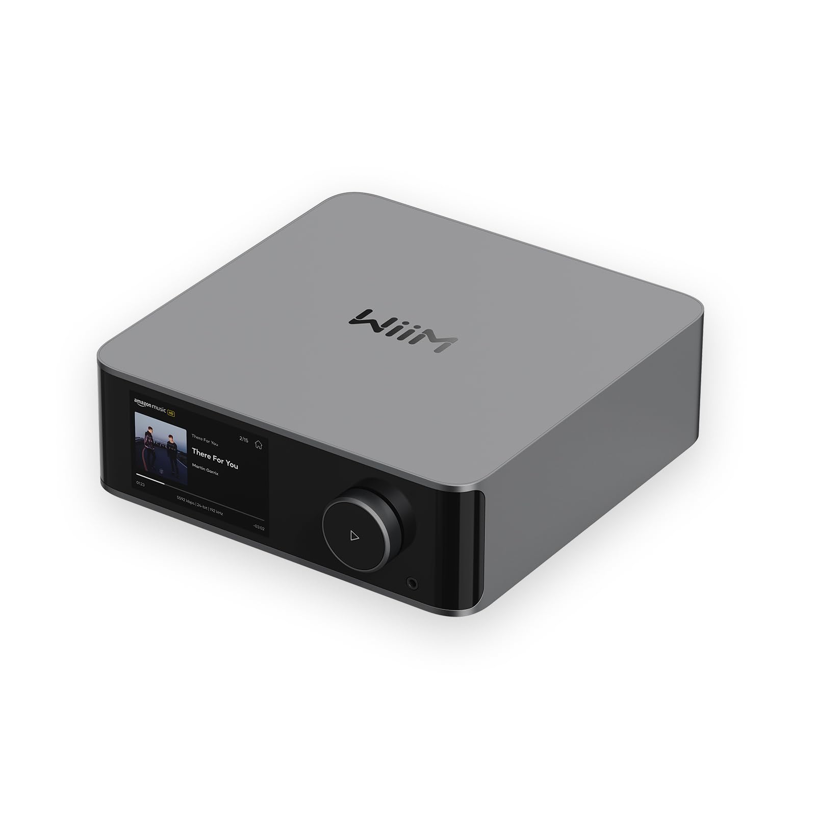 WiiM Ultra Hi-Res Music Streamer with Touchscreen &amp; ESS DAC, Space Gray